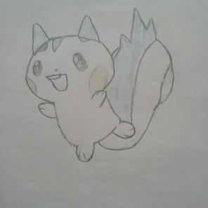 Pachirisu Pokemon drawing