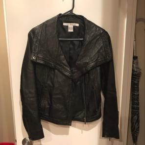 REZREKSHN by EC Leather Jacket XS