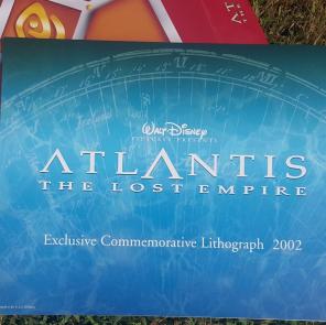 Disney's Atlantis lithograph