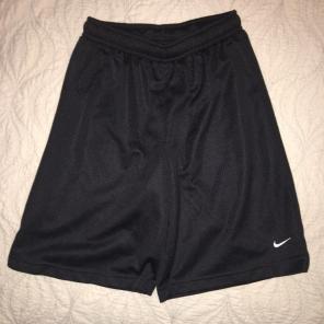 Youth Nike Athletic Shorts, Black, 7/8 S