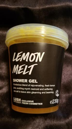 Lush UK Kitchen Lemon Melt Shower Gel
