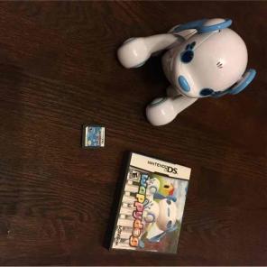 Wappy dog DS game and robot pup.