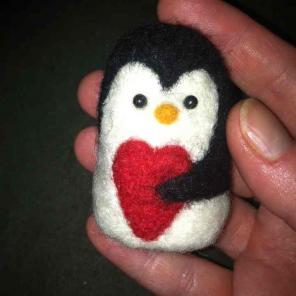Love penguin