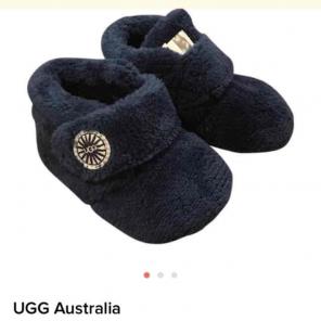 Ugg baby shoes/slippers. Size 6-12 M