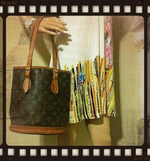 Authentic Louis Vuitton Bucket PM Bag