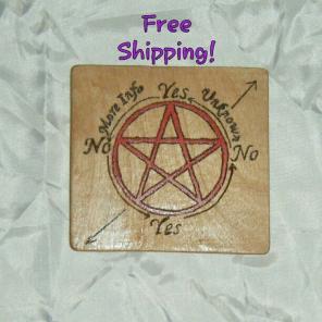 ⛤Red Pentacle Pendulum Board
