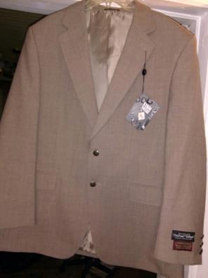 Suit jacket 44 regular, wall street coll