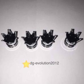 (4) chrome crown valve