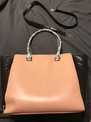 Pink And Black Purse