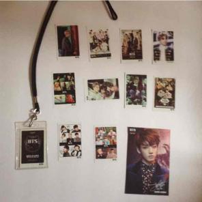 BTS photocards + Jungkook post card