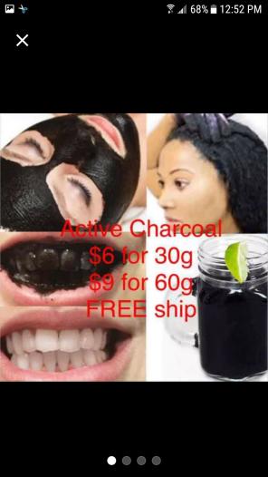 30g free ship active charcoal powder
