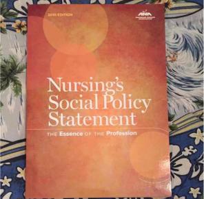 Nursing's Social Policy Statement