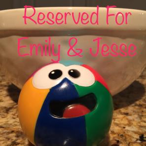 Reserved For Emily & Jesse