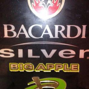 Bacardi PlexiGlass Sign.