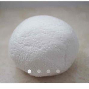 White floam Slime 4oz.