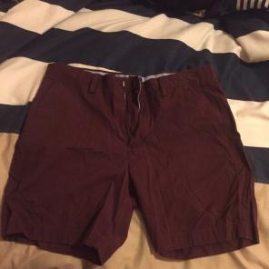 Maroon Men's J. Crew Shorts