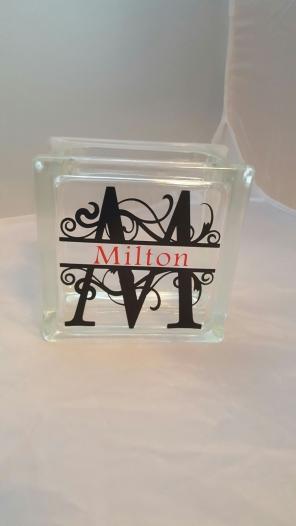 Personalized glass blocks