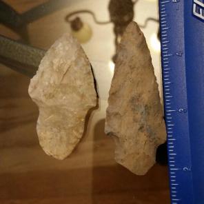 2 Authentic Woodland Period Point