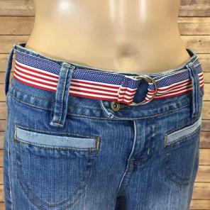 USA Patriotic flag belt