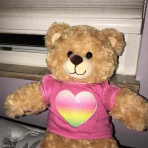 Build a Bear Clothes Heart Shirt