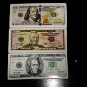 Money erasers