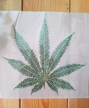 Weed Crystal Iron-On/Heat Transfer