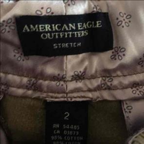 American eagle beige corduroy pants