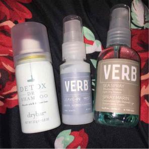 VERB & Drybar Hair Sampler set