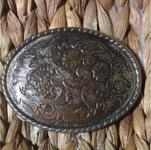 Vintage rodeo belt buckle