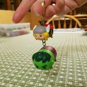 Tsum Tsum Keychain Avengers Hulk & Thor