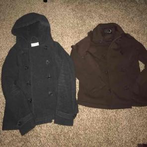 2 Pea coats