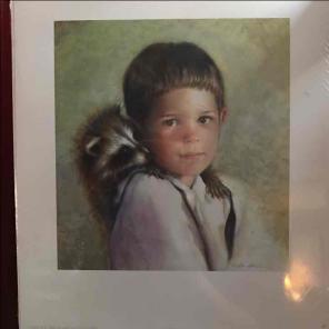 N A Noel signed lithograph Country Boy