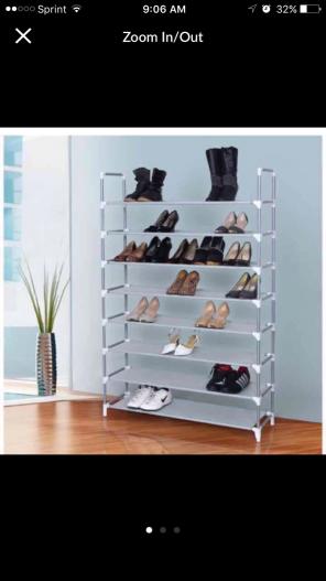 8 Tier Shoe Rack Shelf Organizer