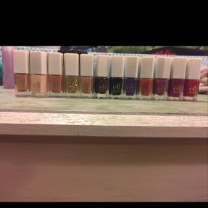 12 Piece Mini E.L.F Nail Polish