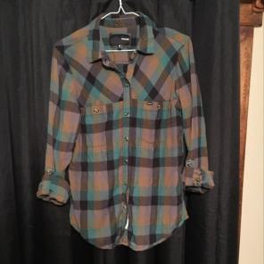 Checkered.HURLEY.Button.Down