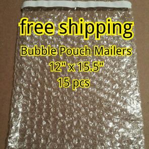 15 NEW bag 12"x15.5" Bubble Pouch Mailer