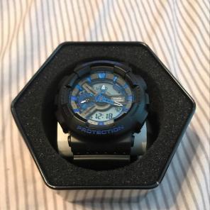 Black And Blue G-Shock Watch