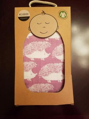 Milkbarn organic swaddle