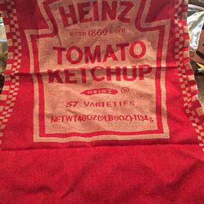 Heinz ketchup kitchen towel