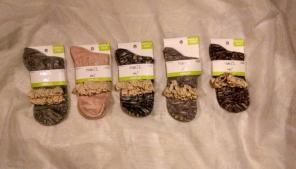 $10 OFF Set of 5 Pairs Anklet Socks OS