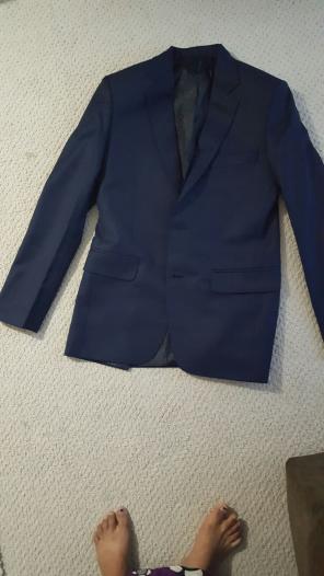 New custom made suit and pant size 30