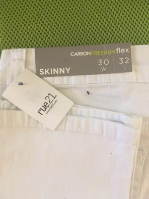 New White Skinny Jeans