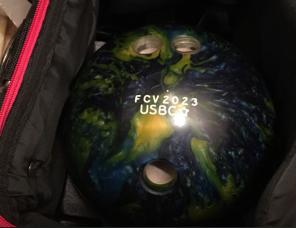 Bowling Balls And Bag
