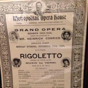 Antique Opera Poster