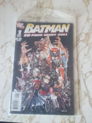 Batman comic book autographed!
