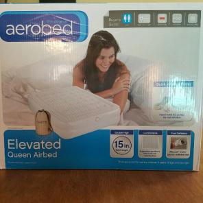 Aerobed Elevated Queen size Airbed
