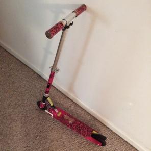 Red And Black Barbie Scooter