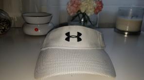 White Under Armour Visor