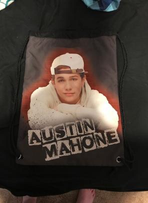 Austin Mahone Drawstring Backpack