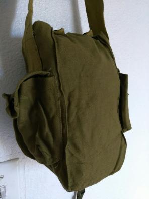 Soviet army gas mask bag